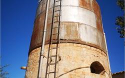 Water tower at Cantoria station