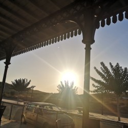 Watching the sun setting at The Station, Almanzora